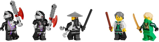 LEGO 70725 Nindroid MechDragon: Ninja vs. Evil Wu – view 2 - Auzzistore