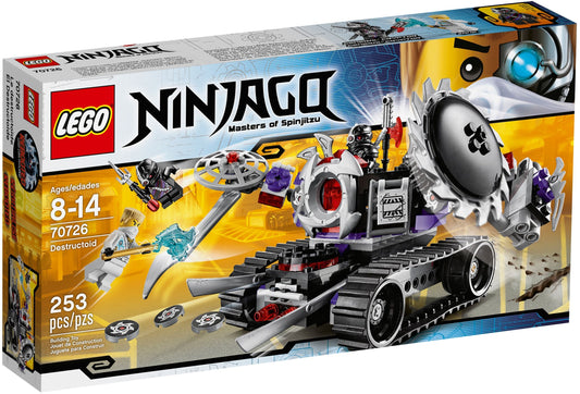 LEGO 70726 Destructoid Mech Battle with Zane vs. Nindroids