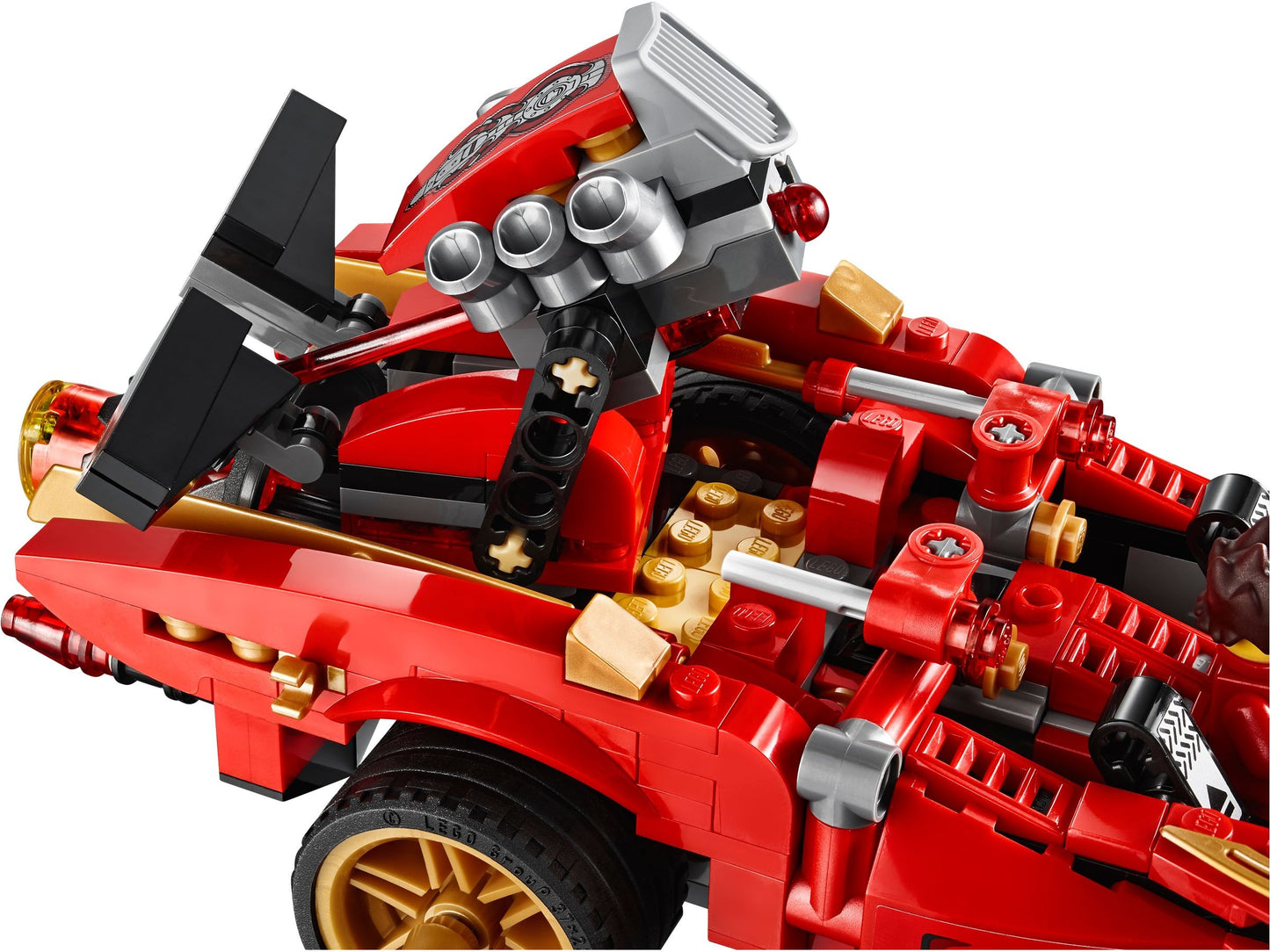 LEGO 70727 X-1 Ninja Charger Car & Interceptor Bike