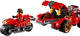 LEGO 70727 X-1 Ninja Charger Car & Interceptor Bike – view 4