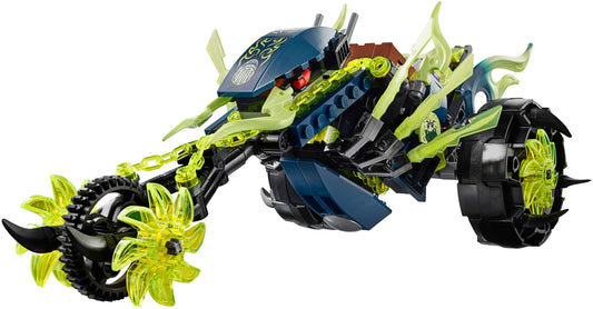 LEGO 70730 Chain Cycle Ambush: Zane vs. Wrayth Aeroblade Battle – view 2 - Auzzistore