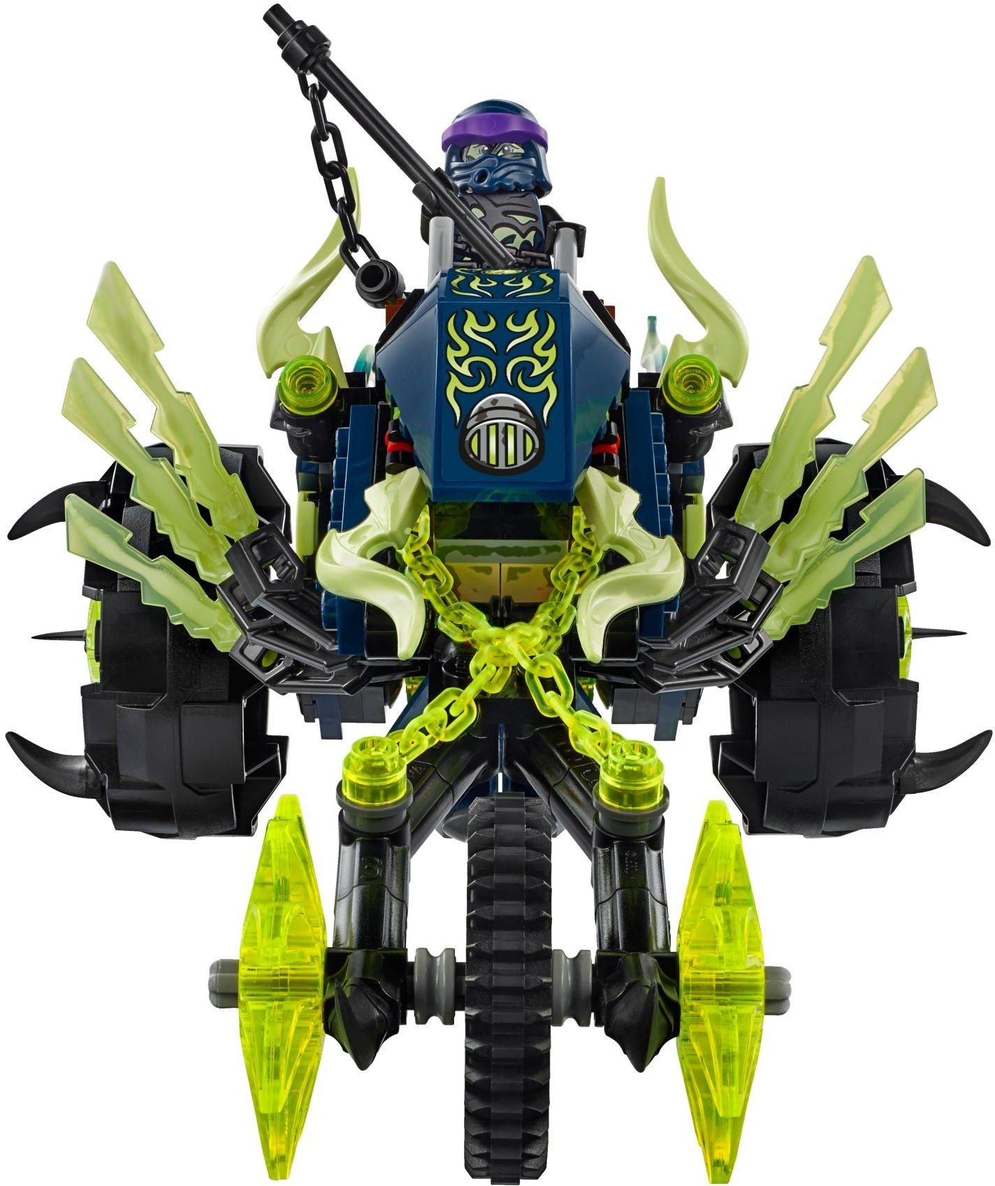LEGO 70730 Chain Cycle Ambush: Zane vs. Wrayth Aeroblade Battle