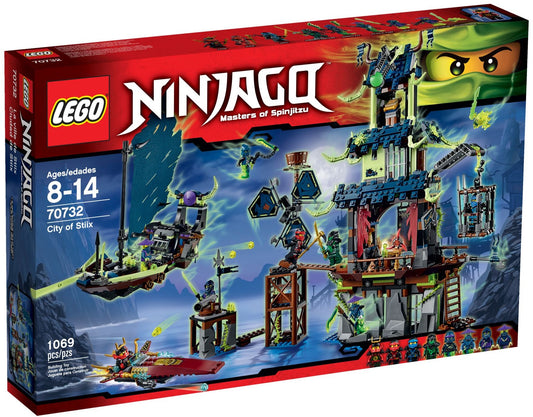 LEGO 70732 City of Stiix Ninja Temple Showdown - Auzzistore