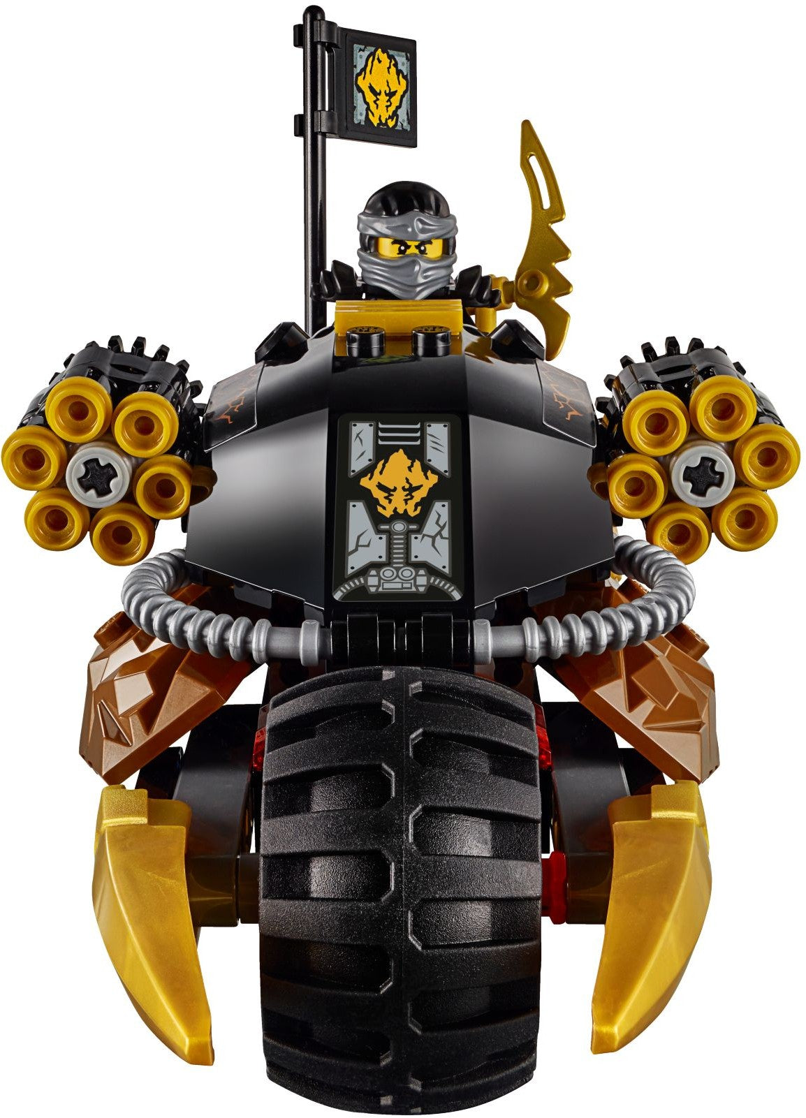 LEGO 70733 Cole's Blaster Bike vs. Ghost Dragon