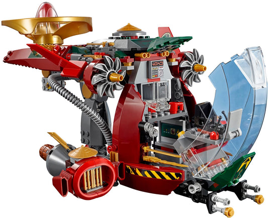 LEGO 70735 Ronin R.E.X. NINJAGO Airship & Airjitzu Flyer – view 2 - Auzzistore