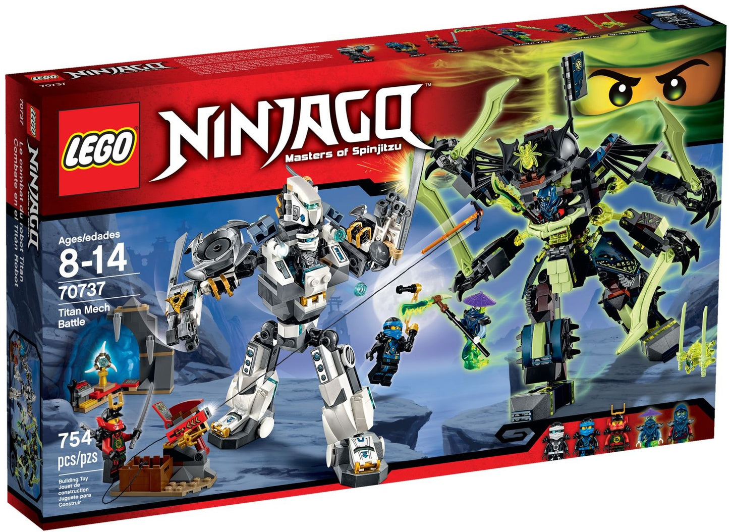 LEGO 70737 Titan Mech Battle: Zane vs. Mech-enstein