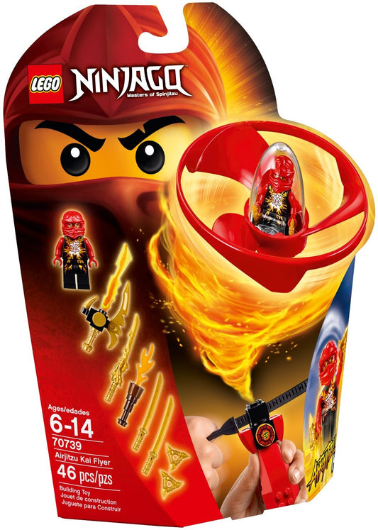 LEGO 70739 Airjitzu Kai Flyer: NINJAGO Spinning Ninja Toy - Auzzistore