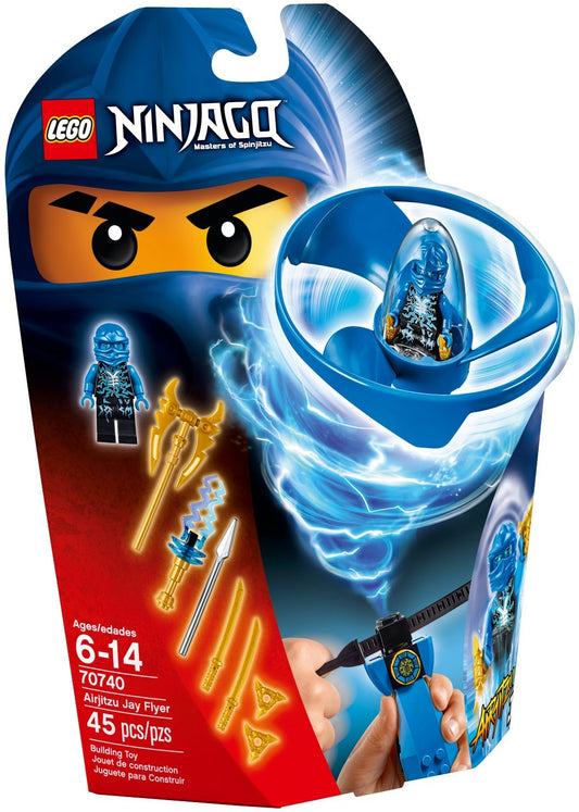 LEGO 70740 NINJAGO Airjitzu Jay Flyer - Auzzistore