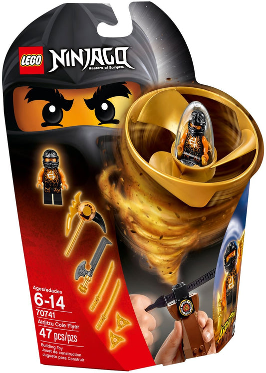 LEGO 70741 Airjitzu Cole Flyer: NINJAGO Spinner Toy - Auzzistore