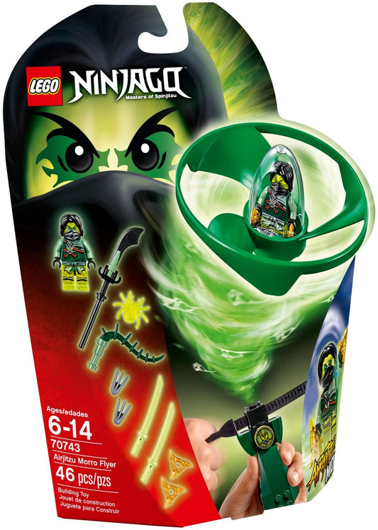 LEGO 70743 Airjitzu Morro Flyer: NINJAGO Ghost Ninja Spinner - Auzzistore