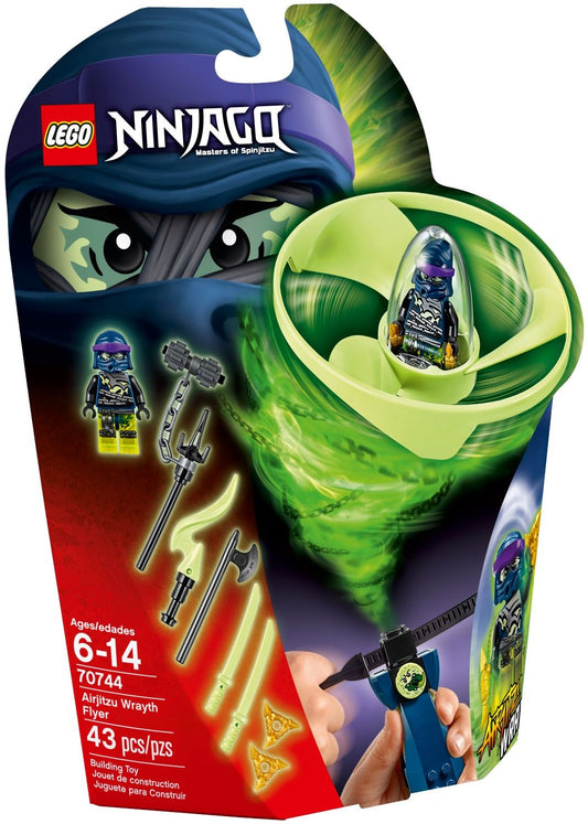 LEGO 70744 Airjitzu Wrayth Flyer: NINJAGO Ghost Warrior Spinner - Auzzistore