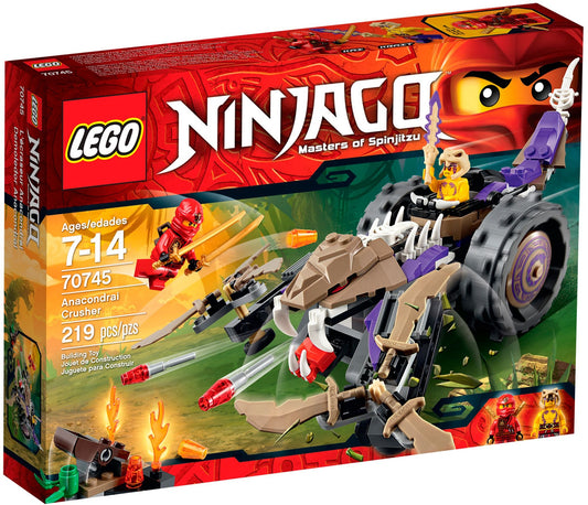 LEGO 70745 Anacondrai Crusher - Kai vs. Krait Ninja Battle - Auzzistore