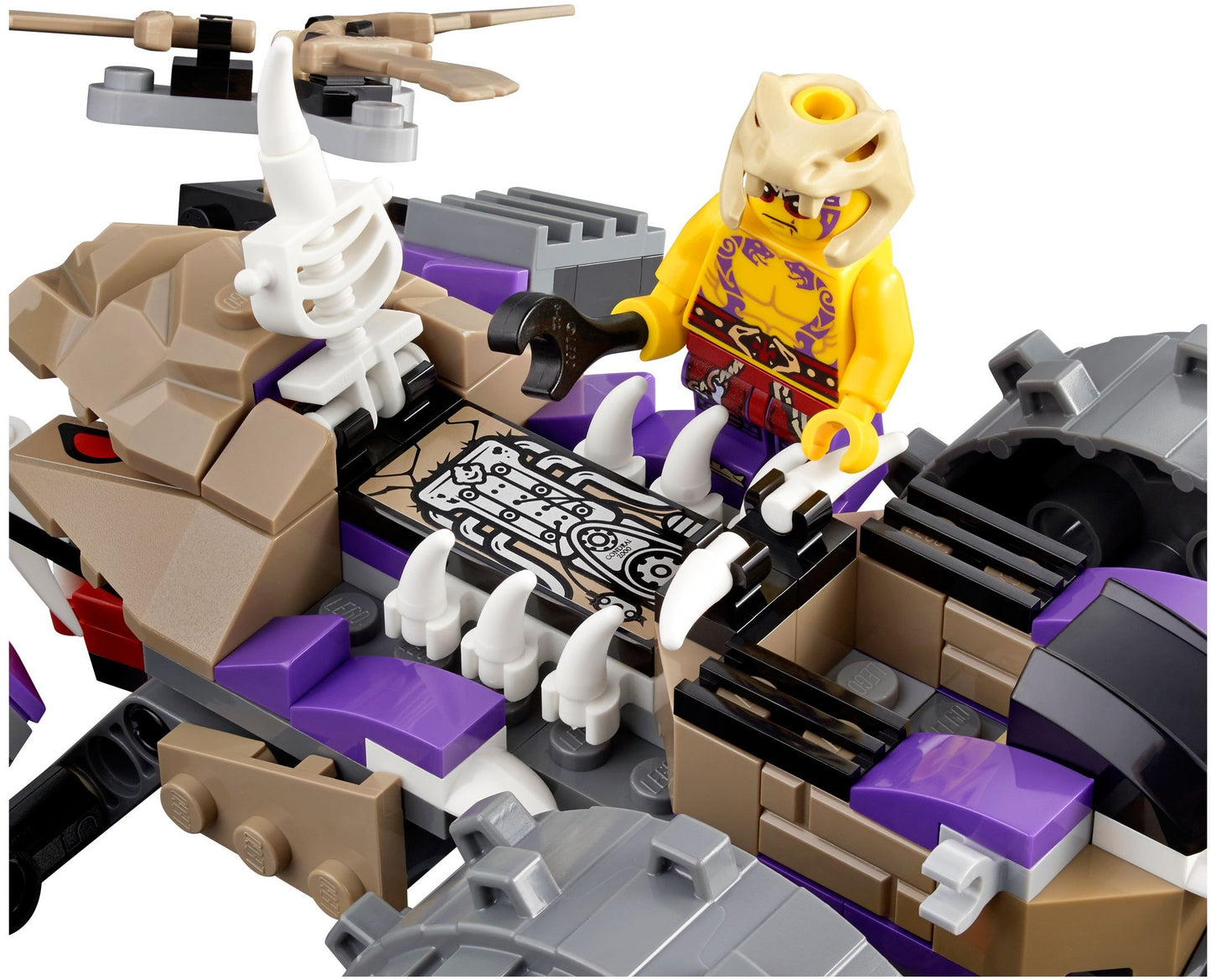 LEGO 70745 Anacondrai Crusher - Kai vs. Krait Ninja Battle
