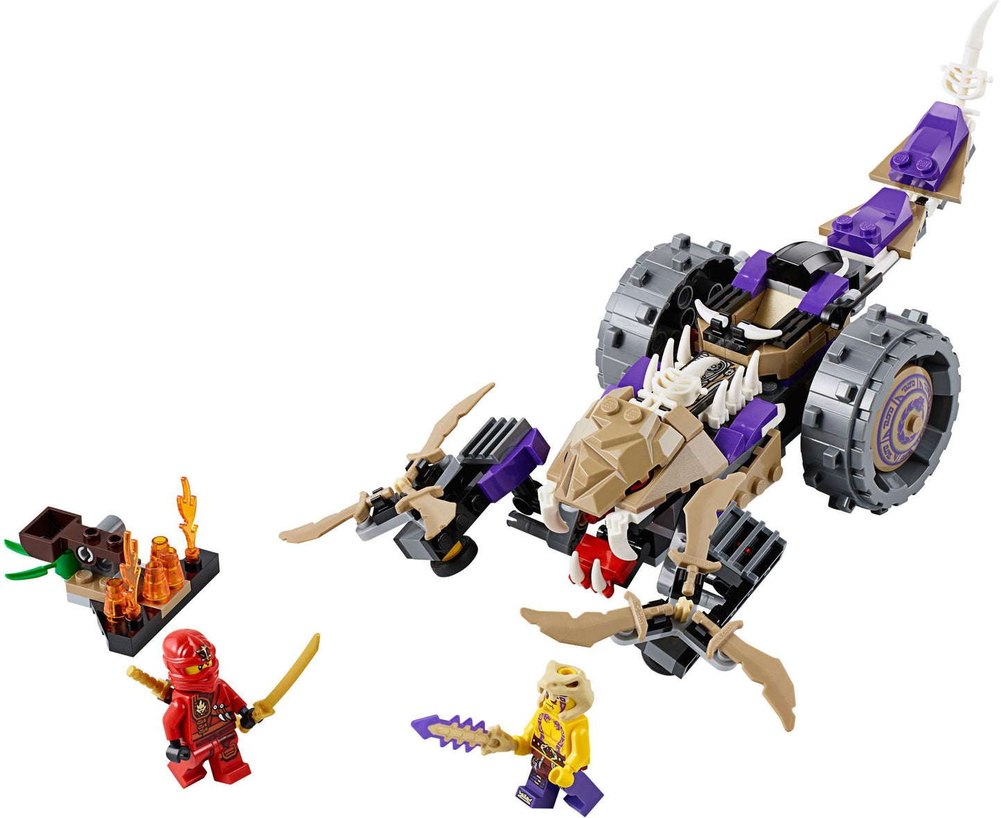 LEGO 70745 Anacondrai Crusher - Kai vs. Krait Ninja Battle