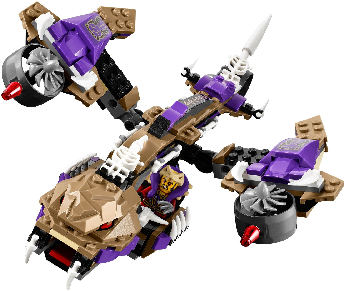 LEGO 70746 Condrai Copter Attack: Skylor vs. Chen