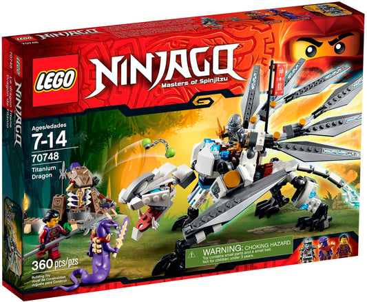 LEGO 70748 Titanium Dragon: Ninja Zane vs. Anacondrai - Auzzistore
