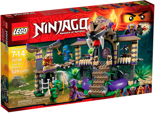 LEGO 70749 Enter the Serpent: Anacondrai Temple - Auzzistore