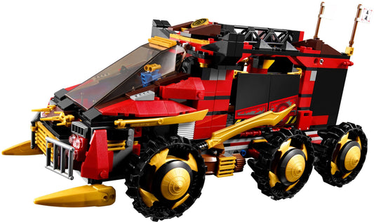 LEGO 70750 Ninja DB X: Battle Pythor & Anacondrai – view 2 - Auzzistore
