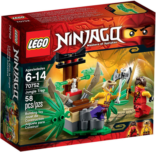 LEGO 70752 Jungle Trap: Kai vs. Krait Tournament of Elements Duel - Auzzistore
