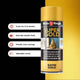 White Knight Super Gold Spray Paint - 300g - Solvent Based - Fast Drying