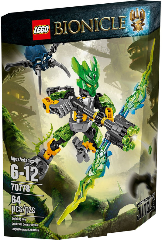 LEGO 70778 Protector of Jungle with Air Elemental Flame Bow - Auzzistore