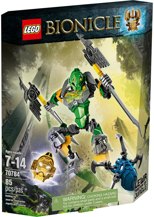 LEGO 70784 Lewa - Master of Jungle BIONICLE Set with X-Glider - Auzzistore