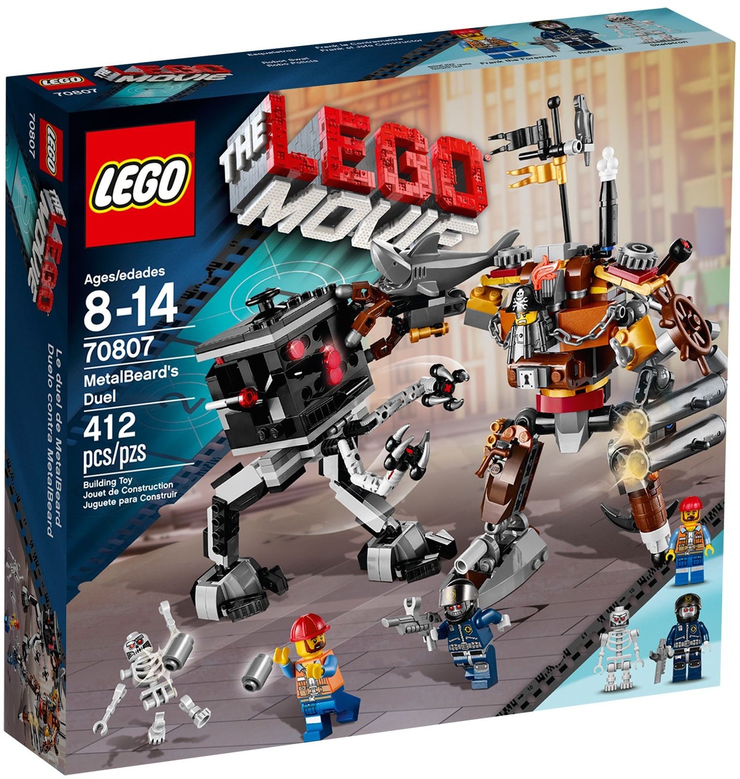 LEGO 70807 MetalBeard's Duel vs. Micro Manager