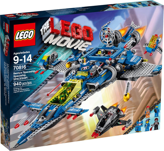 LEGO 70816 Benny's Spaceship, SPACESHIP! Building Set - Auzzistore