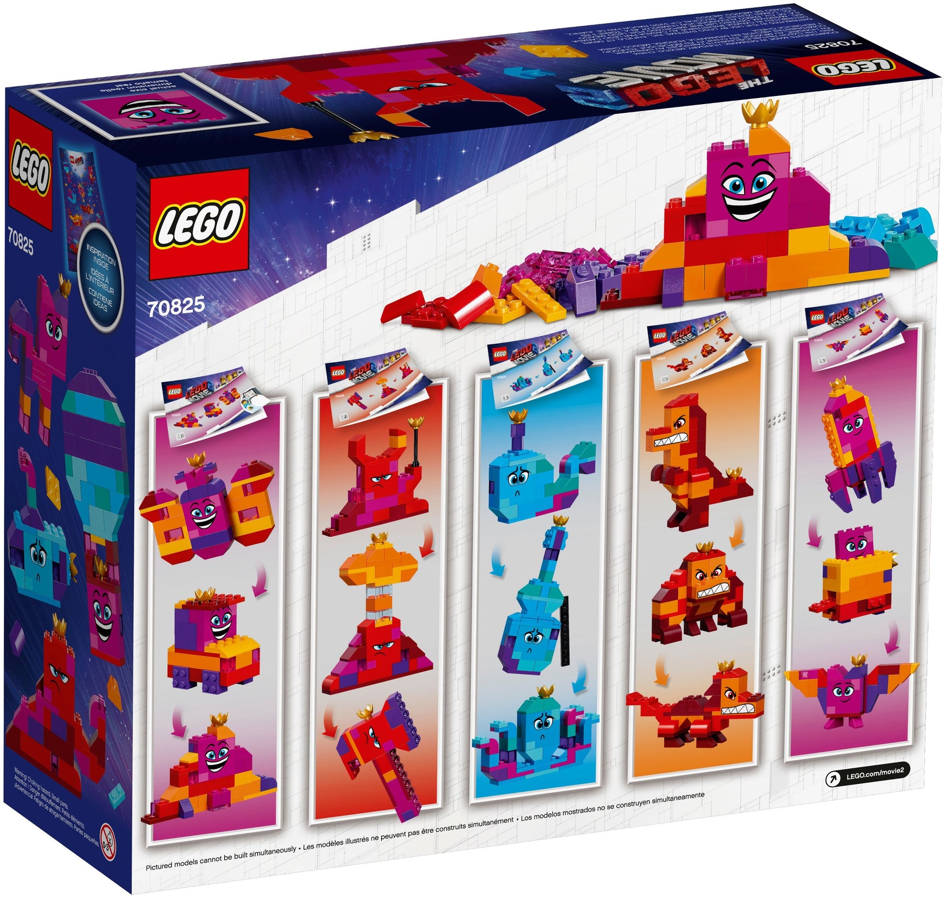 LEGO 70825 The LEGO Movie Queen Watevra's Build Whatever Box!- Auzzi Store