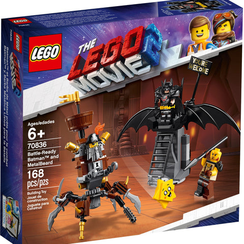 LEGO 70836 The LEGO Movie Battle-Ready Batman and Metalbeard- Auzzi Store