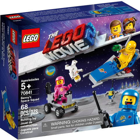 LEGO 70841 Benny's Space Squad Spaceship & Lunar Buggy Playset