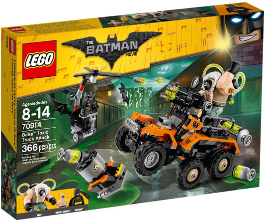LEGO 70914 Bane Toxic Truck Attack Batman Movie Set - Auzzistore