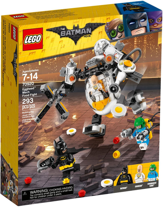 LEGO 70920 Egghead Mech Food Fight: Batman vs. Condiment King - Auzzistore