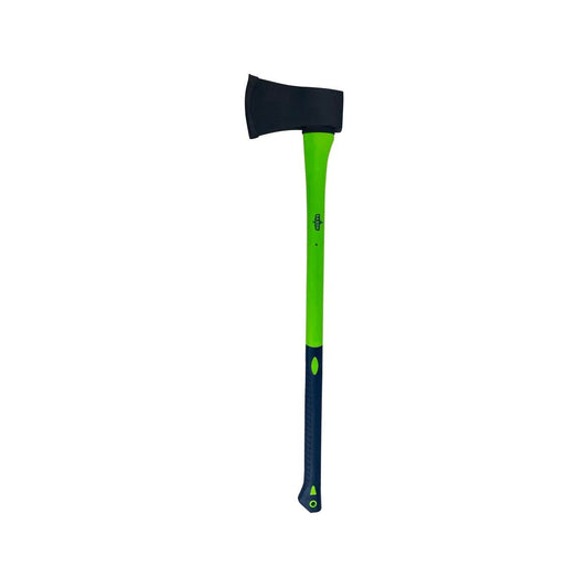 Saxon 1.8kg Fibreglass Axe - Carbon Steel Head - Lightweight - Durable - Auzzistore