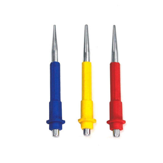Craftright Nail Punch Set - 1.5mm 2.5mm 3.2mm - CR-V Steel - Durable - 3 Piece - Auzzistore