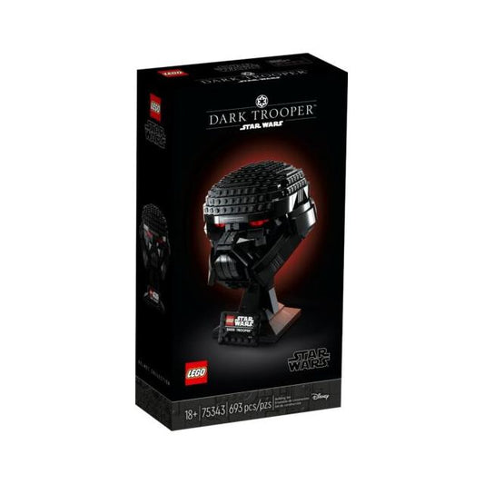 LEGO Star Wars 75343 Dark Trooper Helmet The Mandalorian Set 18+ - Auzzistore