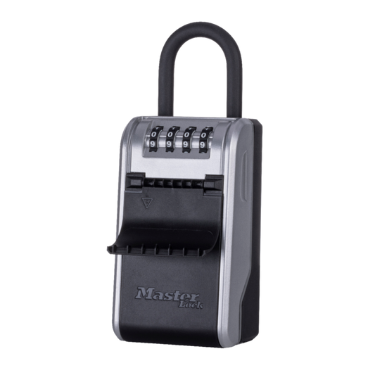 Master Lock Portable Key Safe - Holds 10 Keys - 76mm x 196mm - Steel