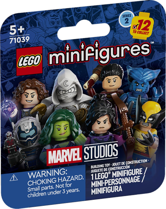 LEGO 71039 Minifigures Marvel Studios Series 2 – Mystery Collectible Pack - Auzzistore