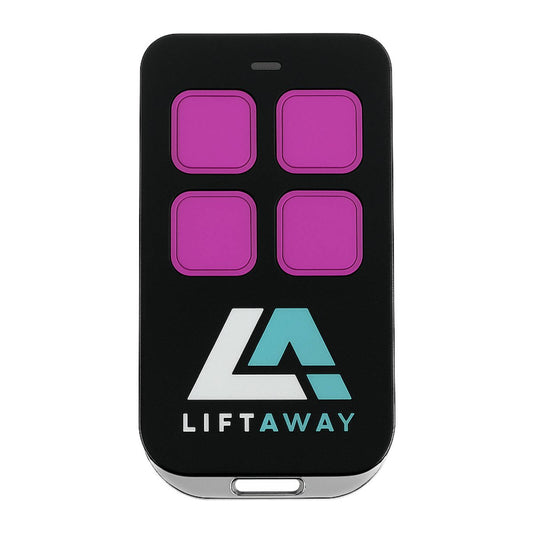 Liftaway Garage Door Remote - 140mm - Plastic - Code Hopping
