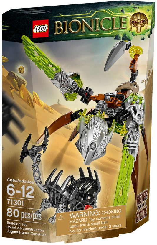 LEGO 71301 Ketar Creature of Stone - Bionicle Set - Auzzistore