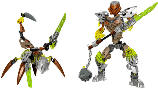 LEGO 71306 Pohatu Uniter of Stone - BIONICLE Action Figure – view 2 - Auzzistore
