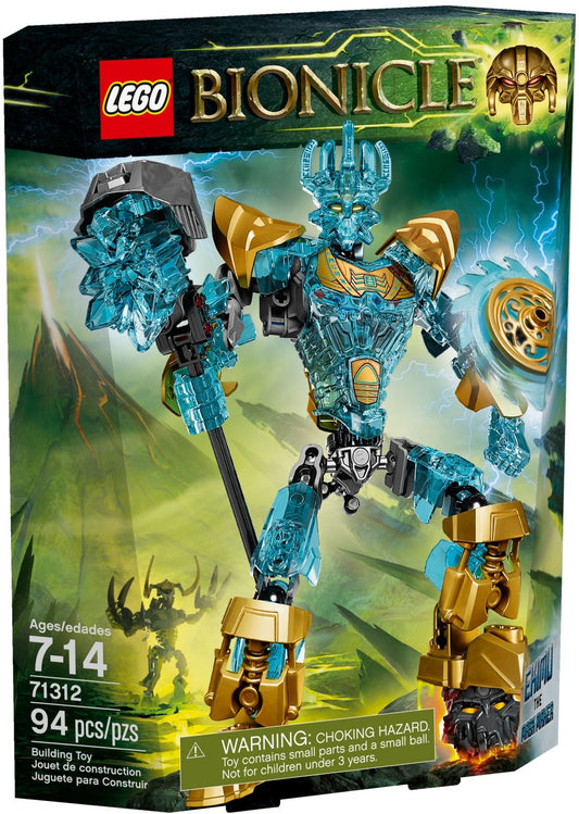 LEGO 71312 Ekimu the Mask Maker: Bionicle Hero with Crystal Hammer - Auzzistore