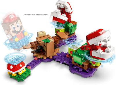 LEGO Super Mario Series 71382 Piranha Plant Puzzling Challenge Expansion Set