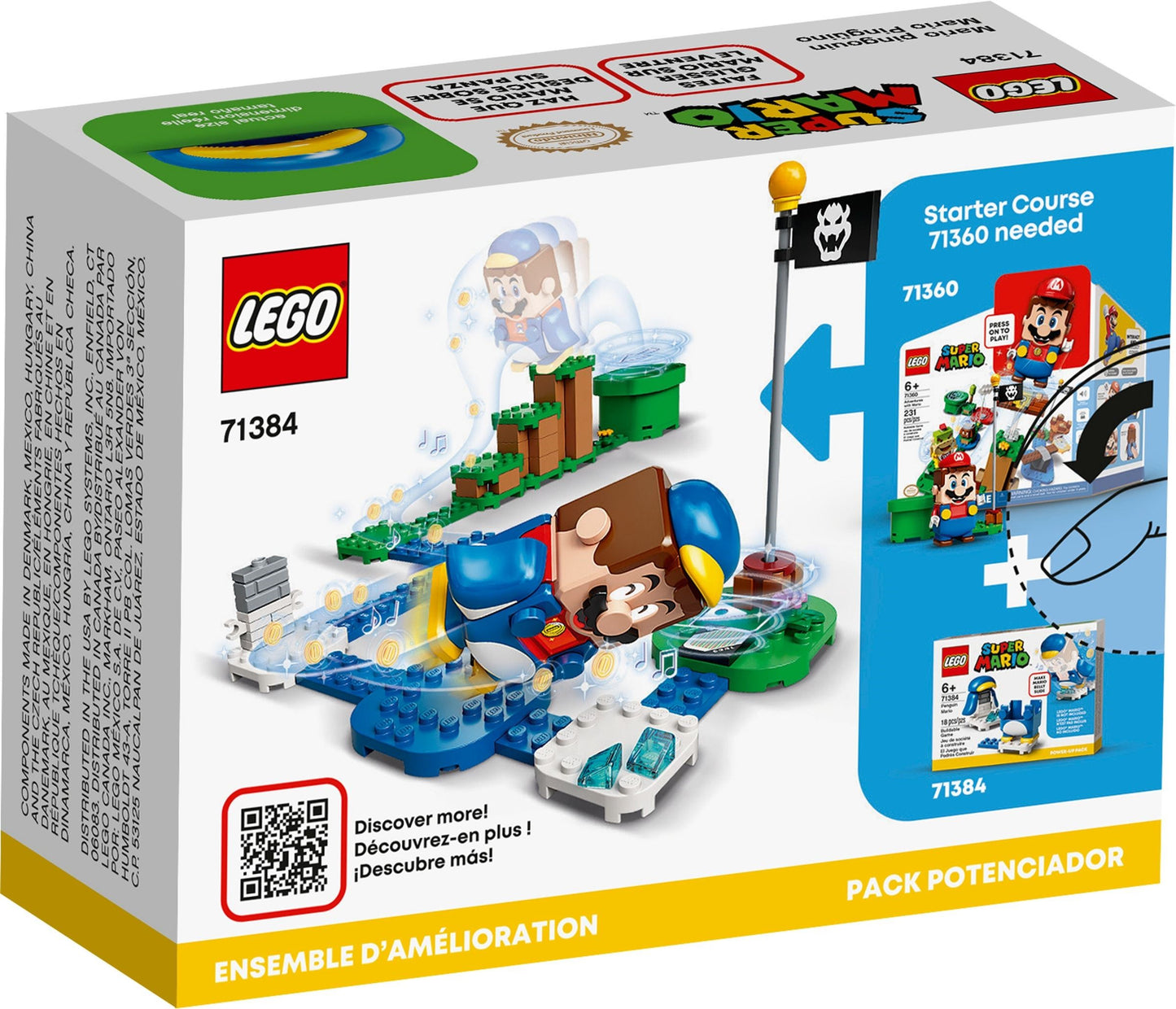 LEGO 71384 Penguin Mario Power-Up Pack