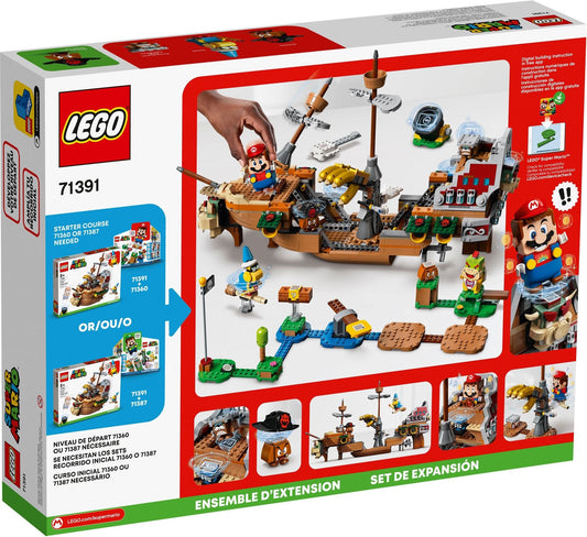 LEGO 71391 Bowser's Airship Expansion Set – view 2 - Auzzistore