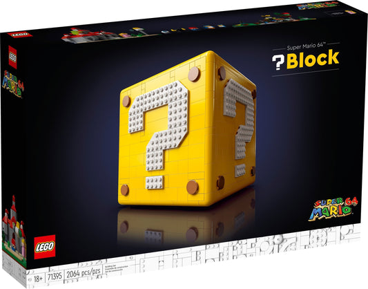 LEGO Super Mario Series 71395 Super Mario 64 Question Mark Block- Auzzi Store