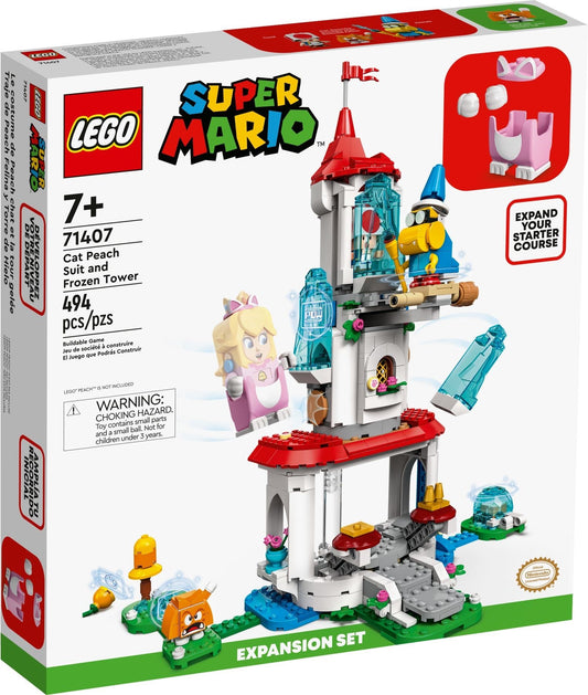 LEGO 71407 Cat Peach Suit & Frozen Tower Expansion Set - Auzzistore