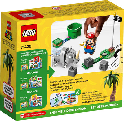 LEGO Super Mario Series 71420 Rambi the Rhino Expansion Set