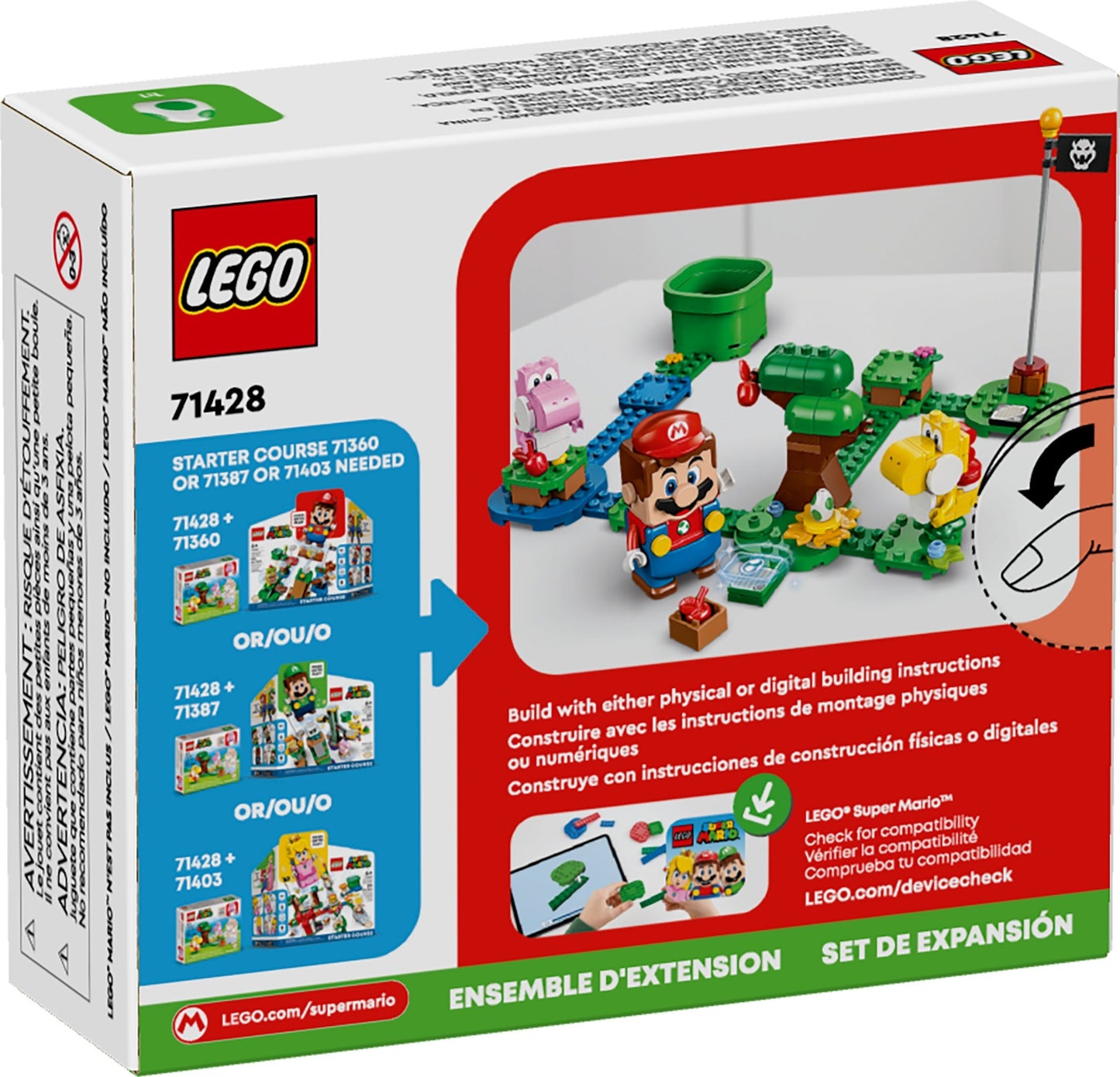 LEGO Super Mario 71427 Yoshi’s Eggcellent Forest Expansion