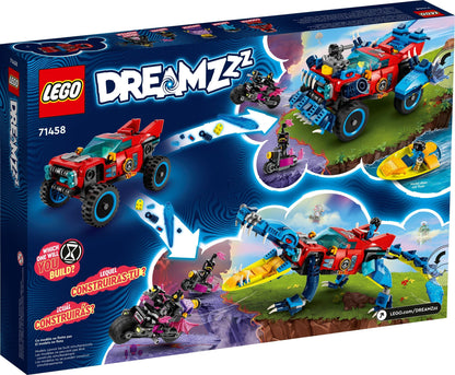 LEGO 71458 Crocodile Car – Wild Jungle Adventure Playset